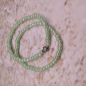 Seafoam Green Beaded Bracelet